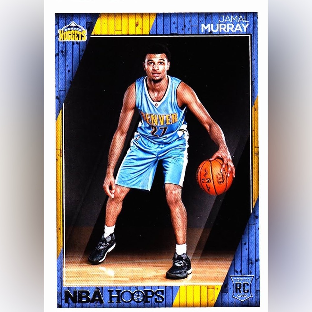 2016-17 NBA HOOPS JAMAL MURRAY RC ROOKIE CARD